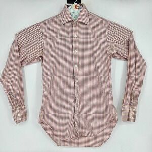 Vintage Turnbull Asser Shirt Mens 14.5 Button Up Casual Frost Bros Long Sleeve